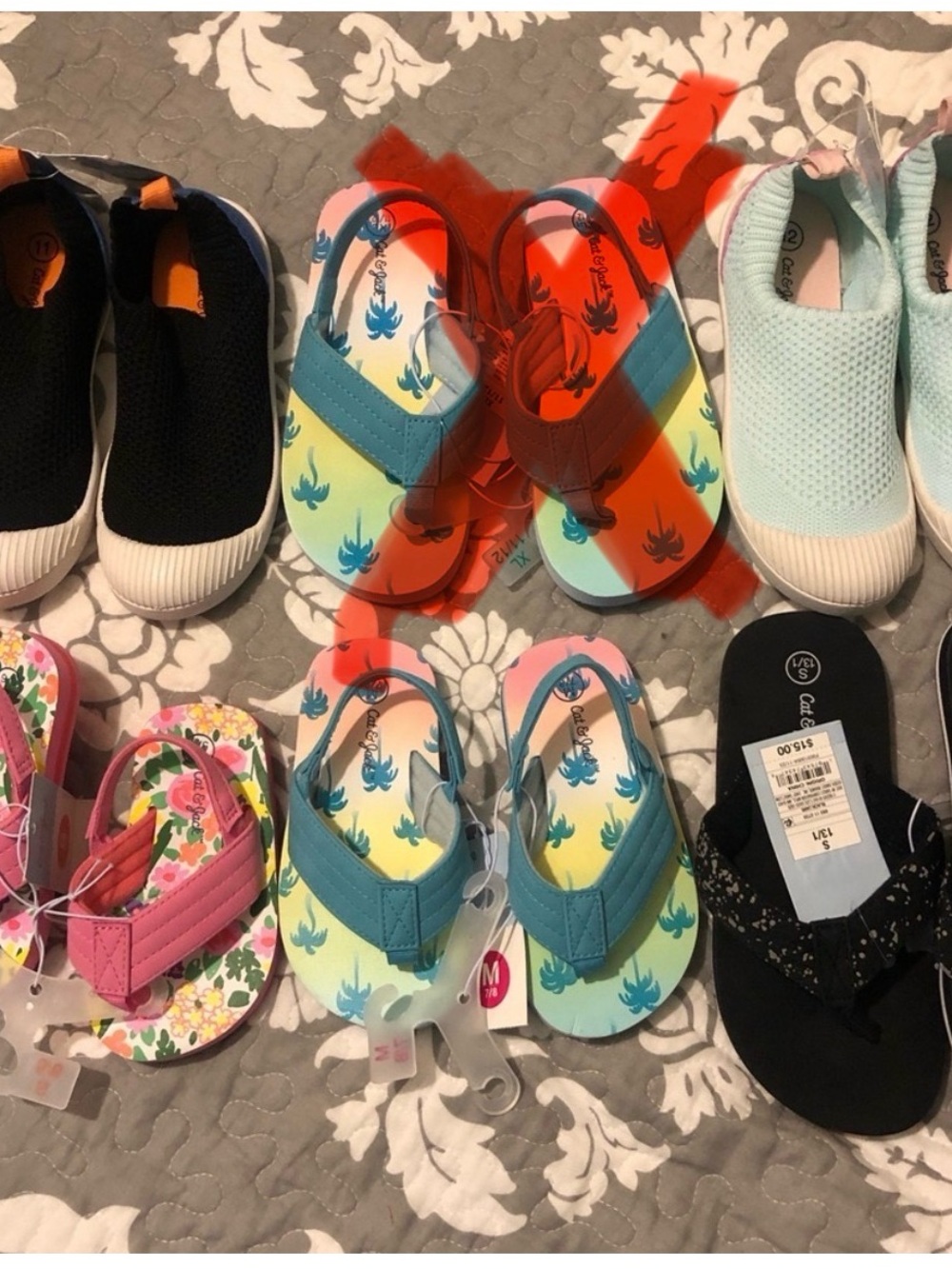 Cat&Jack Kids Shoes 2/$6 - XL SIZE 11/12 NO LONGER AVAILABLE
